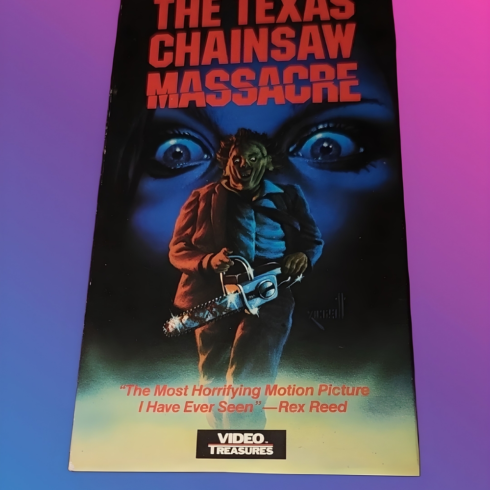 The Texas Chainsaw Massacre VHS Tape